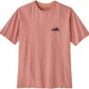 Patagonia 73 Skyline Organic T-Shirt Men, Roze