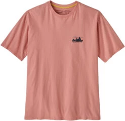 Patagonia 73 Skyline Organic T-Shirt Men, Roze