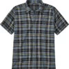 Patagonia A/C SS Shirt Men, Blauw 1 Patagonia A/C SS Shirt Men, Blauw -Sport- En Outdoorkleding patagonia a c ss shirt men paint plaid tidepool blue 1