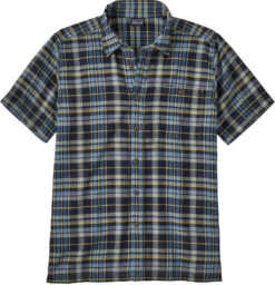 Patagonia A/C SS Shirt Men, Blauw