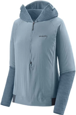 Patagonia Airshed Pro Pullover Women, Blauw