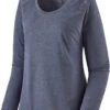 Patagonia Cool LS Trail Shirt Dames, Blauw