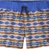 Patagonia Costa Rica Baggies Korte Broek Meisjes, Geel -Sport- En Outdoorkleding patagonia costa rica baggies shorts girls coast highway tidepool blue 1