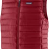 Patagonia Down Sweater Vest Heren, Rood