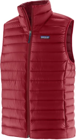 Patagonia Down Sweater Vest Heren, Rood