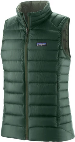 Patagonia Down Sweater Vest Dames, Groen