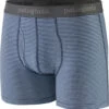 Patagonia Essential Boxershorts 3" Heren, Blauw