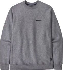 Patagonia Fitz Roy Icon Uprisal Crew Sweatshirt, Grijs