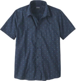Patagonia Go To SS Shirt Men, Blauw