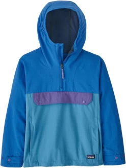 Patagonia Isthmus Anorak Boys, Blauw