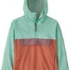 Patagonia Isthmus Anorak Boys, Groen/rood -Sport- En Outdoorkleding patagonia isthmus anorak boys early teal 1