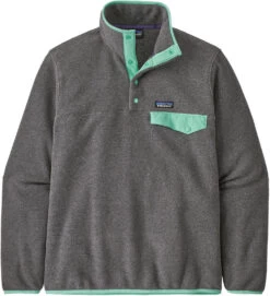 Patagonia Lightweight Synch Snap-T Pullover Men, Grijs
