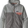 Patagonia Micro D Snap-T Jas Meisjes, Grijs -Sport- En Outdoorkleding patagonia micro d snap t jacket girls noble grey 1
