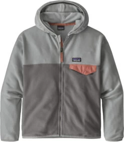Patagonia Micro D Snap-T Jas Meisjes, Grijs