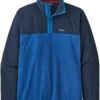 Patagonia Micro D Snap-T Pullover Heren, Blauw -Sport- En Outdoorkleding patagonia micro d snap t pullover herren superior blue 1