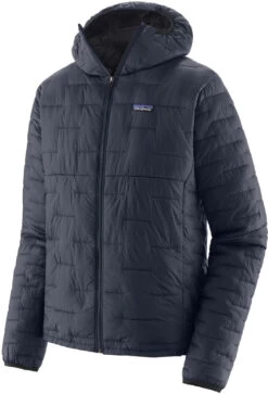 Patagonia Micro Puff Hoody Heren, Blauw