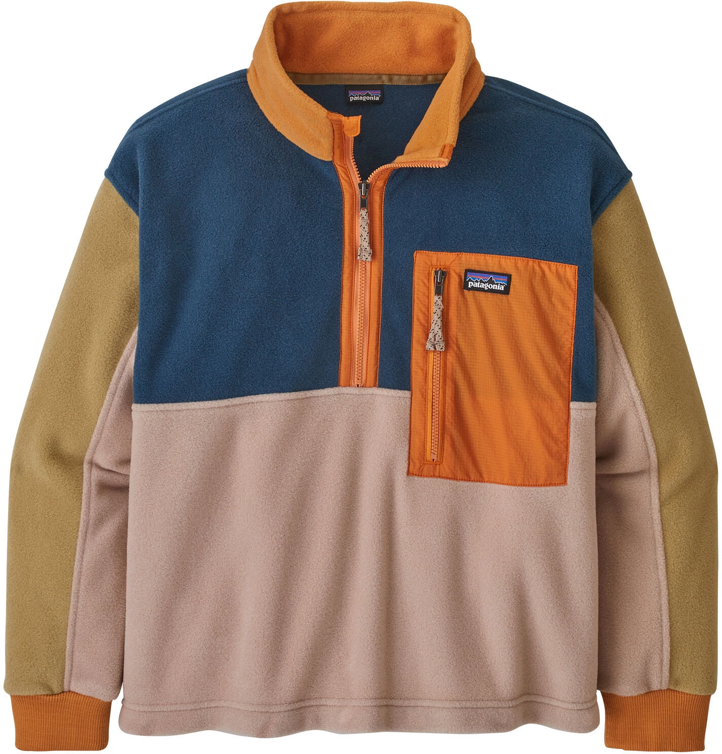 Patagonia Microdini Trui Met Halve Rits Kinderen, Bont 3 Patagonia Microdini Trui Met Halve Rits Kinderen, Bont