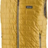 Patagonia Nano Puff Bodywarmer Heren, Geel -Sport- En Outdoorkleding patagonia nano puff vest men surfboard yellow 1