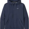 Patagonia P-6 Label Organic Hoody Dames, Blauw -Sport- En Outdoorkleding patagonia p 6 label organic hoody women new navy 1