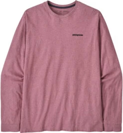 Patagonia P-6 Logo LS Verantwoordelijkheid Heren, Violet
