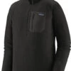 Patagonia R1 Air Jasje Met Rits Heren, Zwart -Sport- En Outdoorkleding patagonia r1 air zip neck jacket men black 1