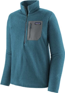 Patagonia R1 Air Jasje Met Rits Heren, Petrol