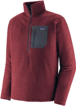 Patagonia R1 Air Jasje Met Rits Heren, Rood