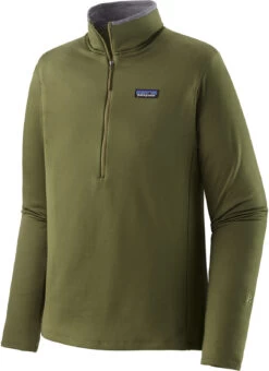 Patagonia R1 Daily Sweater Met Rits Heren, Groen