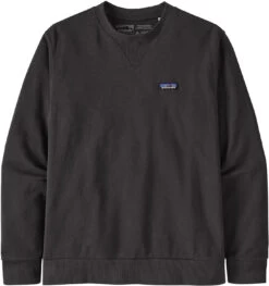 Patagonia Regenerative Organic Certified Cotton Crew Sweatshirt, Zwart