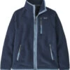 Patagonia Retro Pile Jas Jongens, Blauw