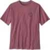 Patagonia Spoke Stencil Responsibili-Tee Men, Violet 1 Patagonia Spoke Stencil Responsibili-Tee Men, Violet -Sport- En Outdoorkleding patagonia spoke stencil responsibili tee men evening mauve 1