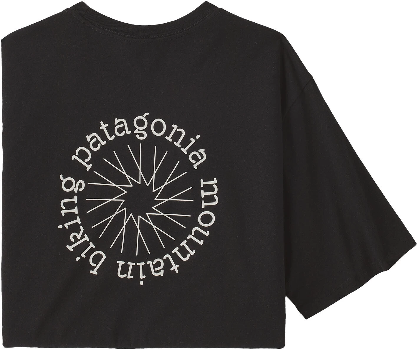 Patagonia Spoke Stencil Responsibili-Tee Men, Zwart 3 Patagonia Spoke Stencil Responsibili-Tee Men, Zwart
