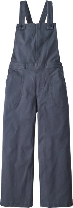 Patagonia Stand Up Cropped Overalls Women, Blauw