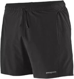 Patagonia Strider Pro Shorts 5" Men, Zwart