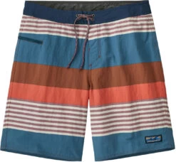 Patagonia Wavefarer Boardshorts 19" Men, Blauw/bruin