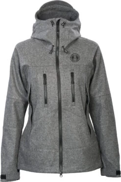 Petromax Bergmaid Loden Jas Dames, Grijs