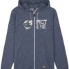 Picture Basement Zip Hoodie Heren, Blauw -Sport- En Outdoorkleding picture basement zip hoodie men dark blue melange 1