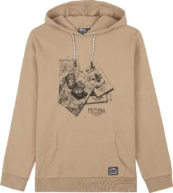Picture D&S Map Hoodie Heren, Beige