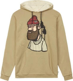 Picture Mopsa Plush Hoodie Heren, Beige