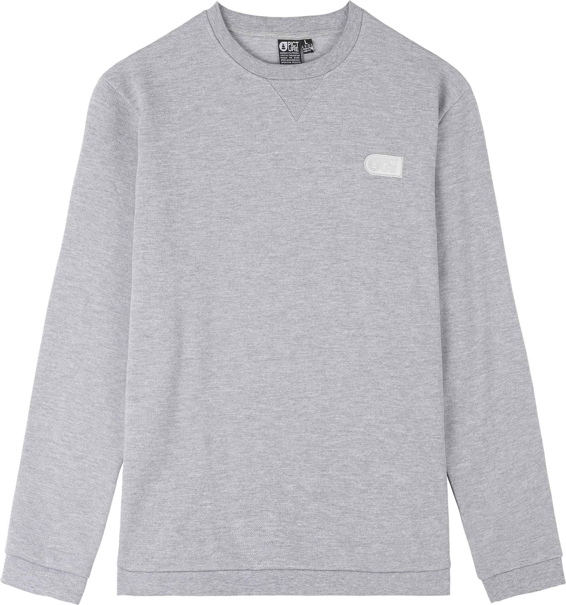 Picture Sicla Crew Top Heren, Grijs 3 Picture Sicla Crew Top Heren, Grijs