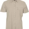 Pinewood Everyday Travel SS Shirt Dames, Beige -Sport- En Outdoorkleding pinewood everyday travel ss shirt women sand 1