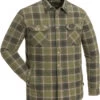 Pinewood Finnveden Checked Gewatteerd Overhemd Heren, Olijf 1 Pinewood Finnveden Checked Gewatteerd Overhemd Heren, Olijf -Sport- En Outdoorkleding pinewood finnveden checked padded overshirt men hunting olive terracotta 1