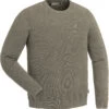 Pinewood Värnamo Crewneck Gebreide Trui Heren, Grijs -Sport- En Outdoorkleding pinewood vaernamo crewneck knitteds sweater men mole melange 1