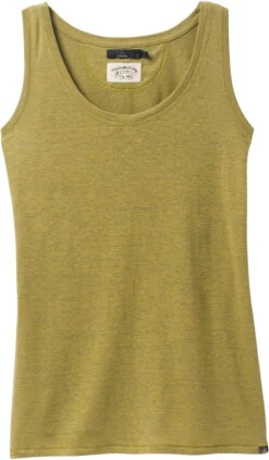 Prana Cozy Up Tanktop Dames, Olijf