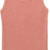 Prana Foundation Rib Tanktop Dames, Rood