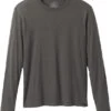 Prana LS T-shirt Heren, Grijs