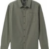 Prana Mountain Drift LS Slim Shirt Heren, Groen -Sport- En Outdoorkleding prana mountain drift ls slim shirt men rye green 1