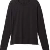 Prana Sol Protect Top Dames, Zwart