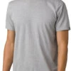 Prana Standard SS Crew T-shirt Heren, Grijs -Sport- En Outdoorkleding prana standard ss crew t shirt men medium heather grey 1