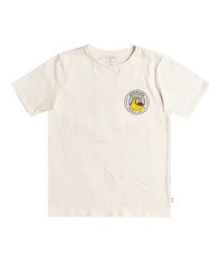 Quiksilver Closed Bubble SS Shirt Jongeren, Beige